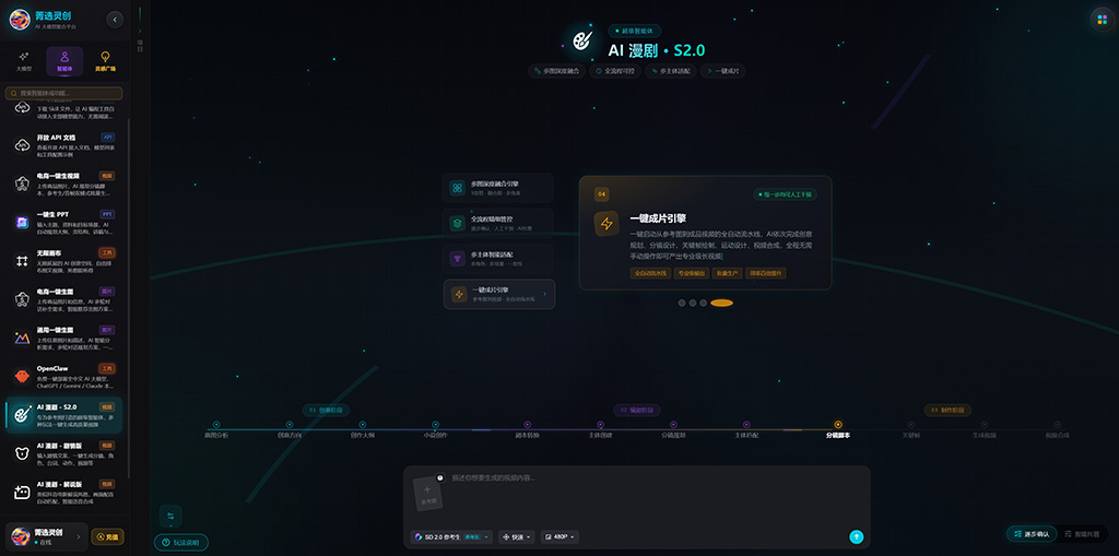 AIGC漫剧生成